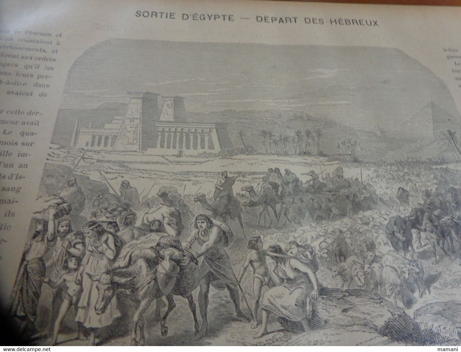 histoire sainte -100 tableaux- paris A.LAHURE