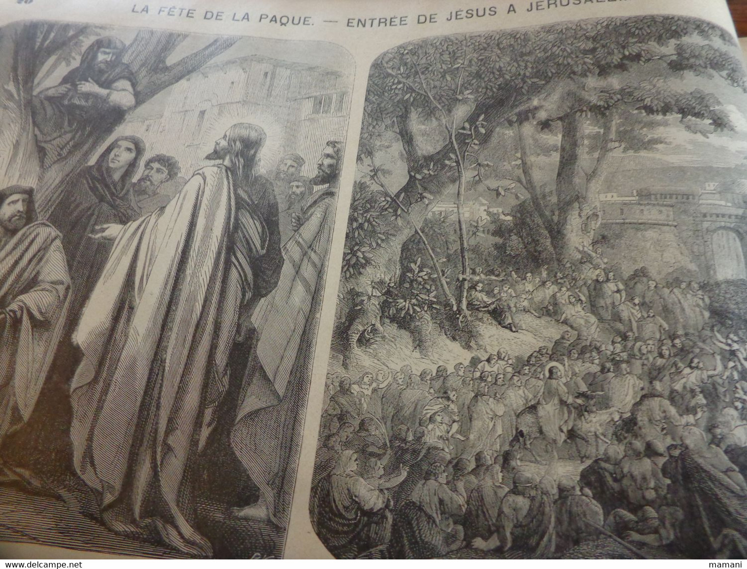 histoire sainte -100 tableaux- paris A.LAHURE