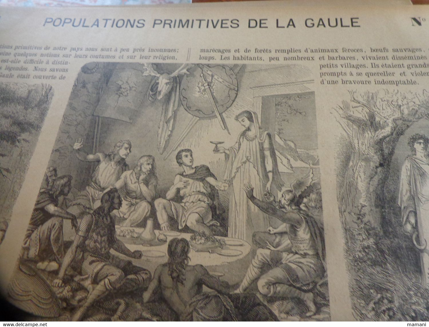 histoire de france en -100 tableaux- paris A.LAHURE