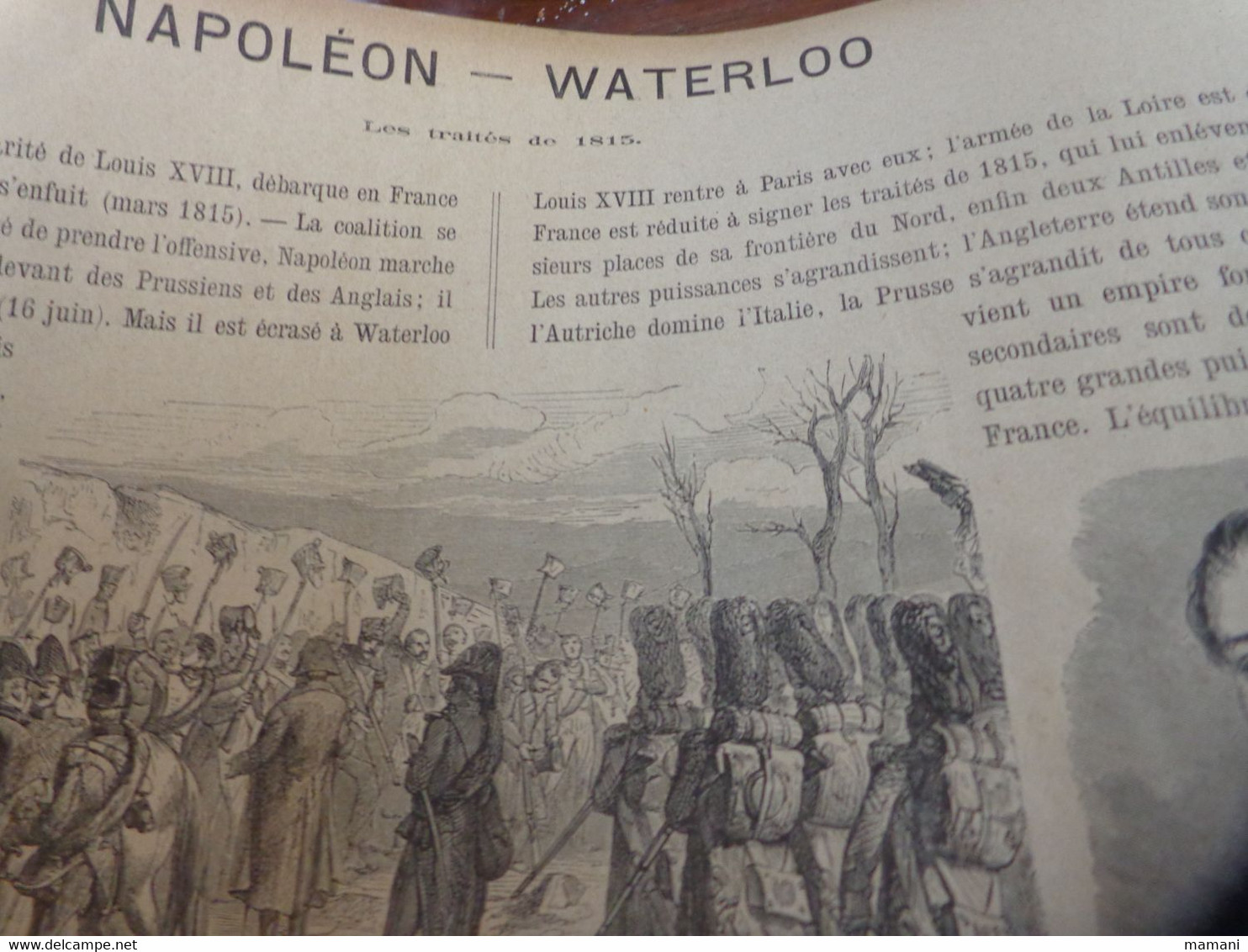 histoire de france en -100 tableaux- paris A.LAHURE