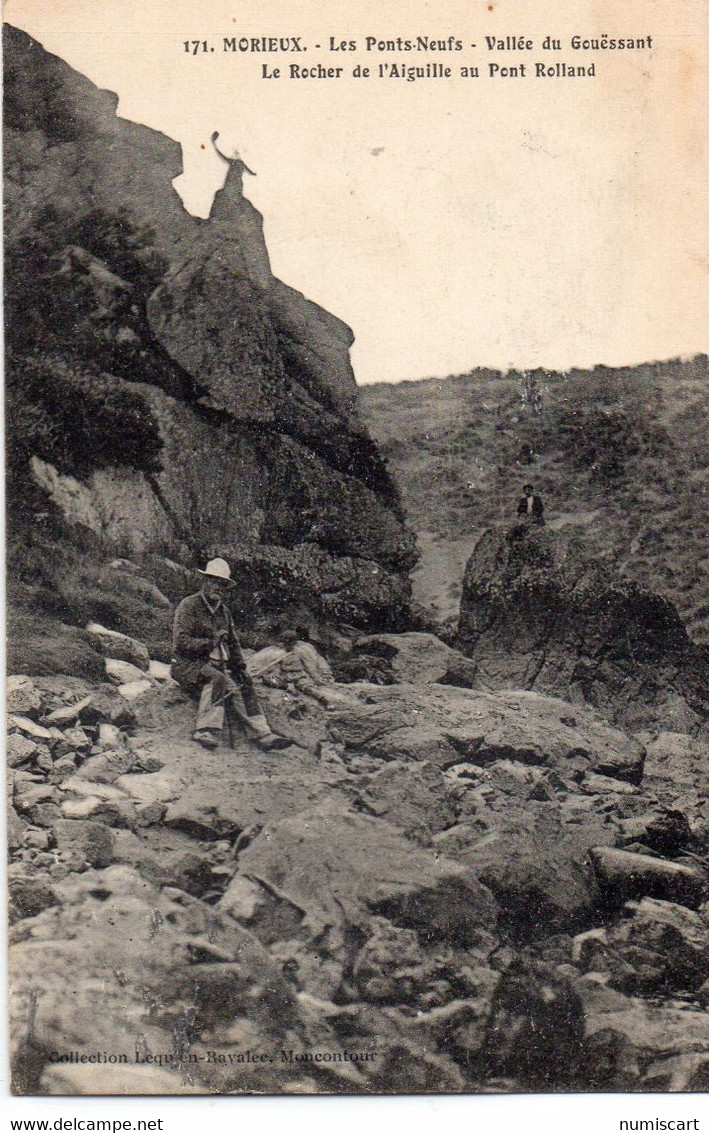 Morieux Animée Les Ponts-Neufs Vallée Du Gouëssant Le Rocher De L'Aiguille Au Pont Rolland - Morieux