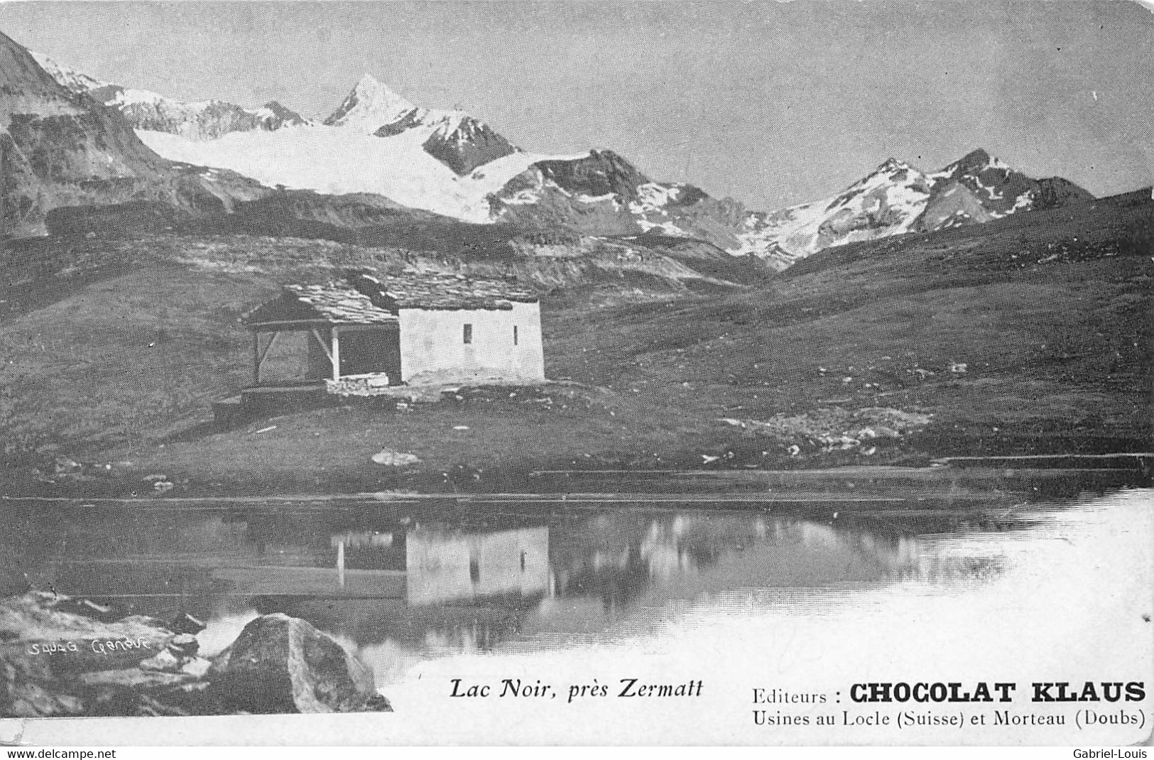 Environ De Zermatt Publicité Chocolat Klaus Valais Cervin Matterhorn Faucheur - Zermatt