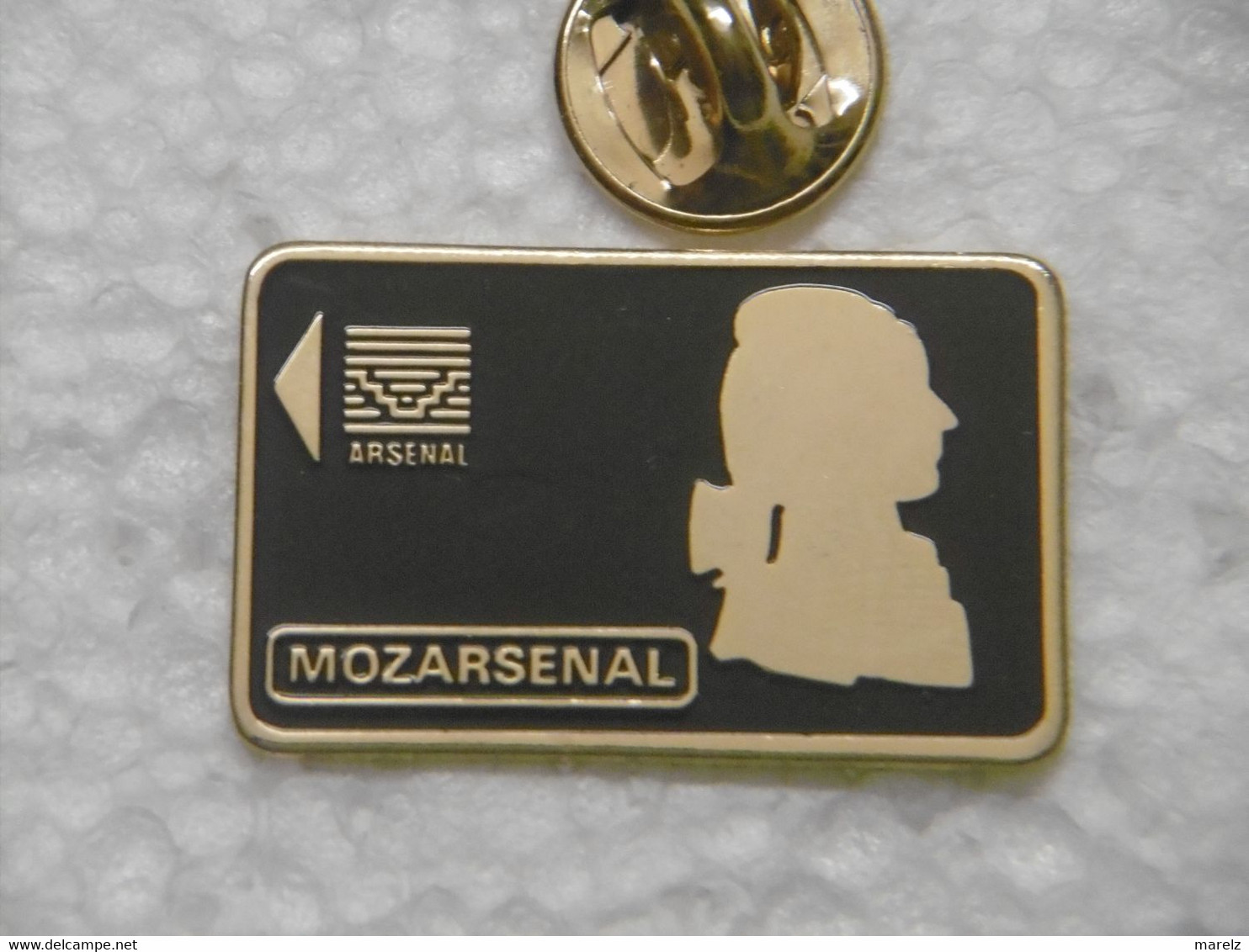 Pin's - Musique Musicien MOZART MOZARSENAL - Pins Salon De La Carte Téléphonique Pin Silhouette - Tirage 500 Exemplaires - Musique