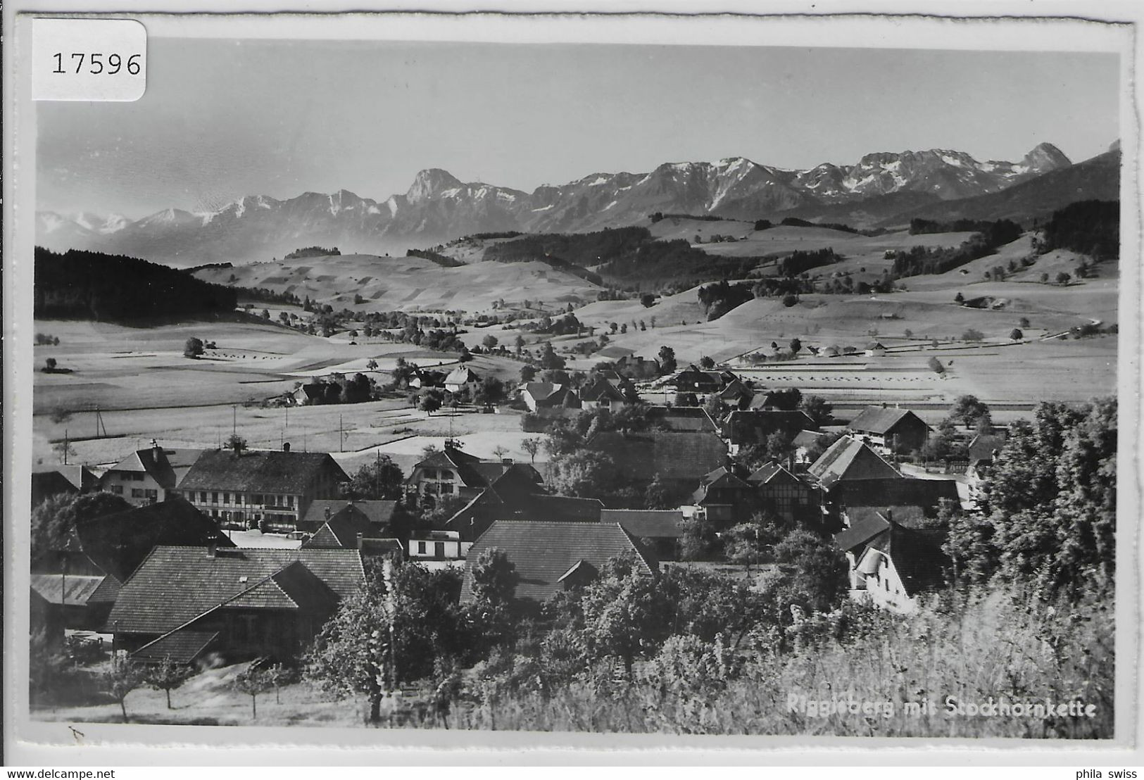 Riggisberg Mit Stockhornkette - Riggisberg 