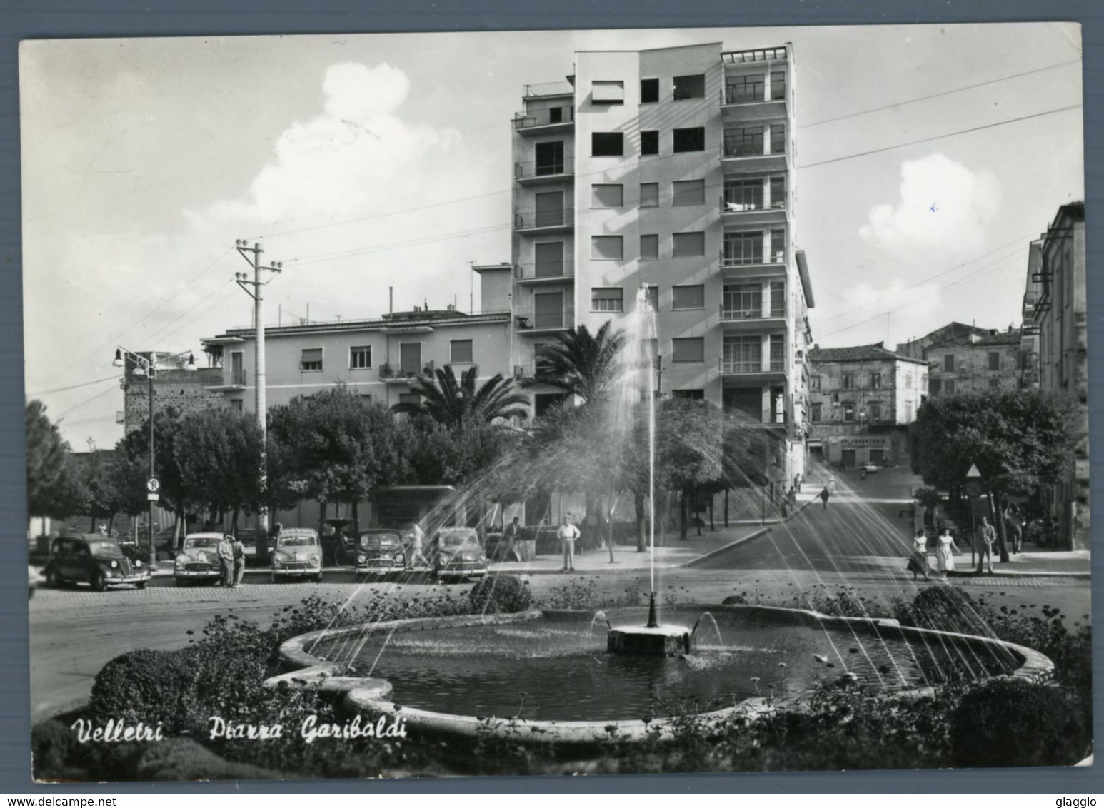 °°° Cartolina - Velletri Piazza Garibaldi Viaggiata °°° - Velletri