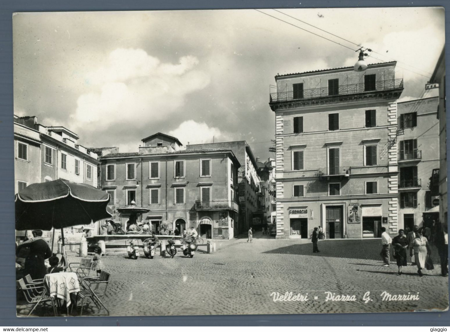 °°° Cartolina - Velletri Piazza G. Mazzini Viaggiata °°° - Velletri