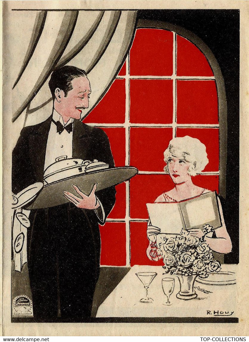 1927 PUBLICITE FILM PARAMOUNT « MONSIEUR ALBERT » DESSINATEUR R.Houy - Publicités