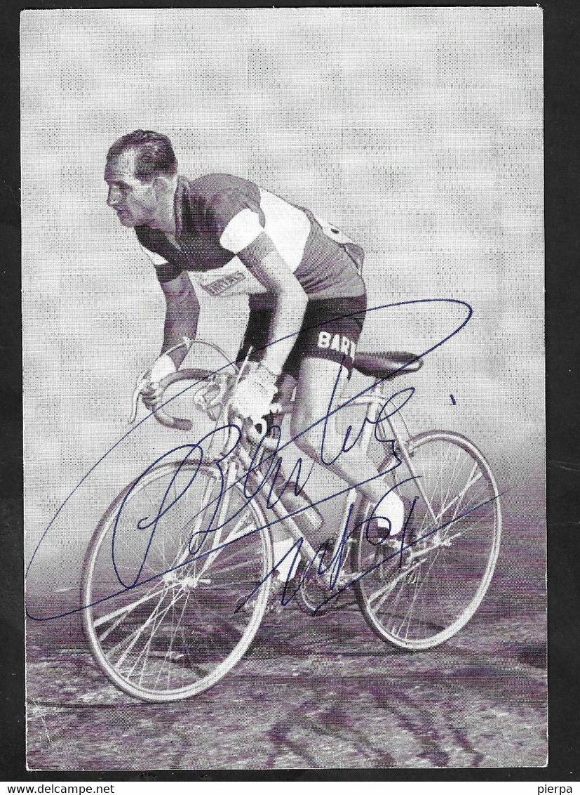 GINO BARTALI - CARTOLINA CON AUTOGRAFO - Sonstige & Ohne Zuordnung