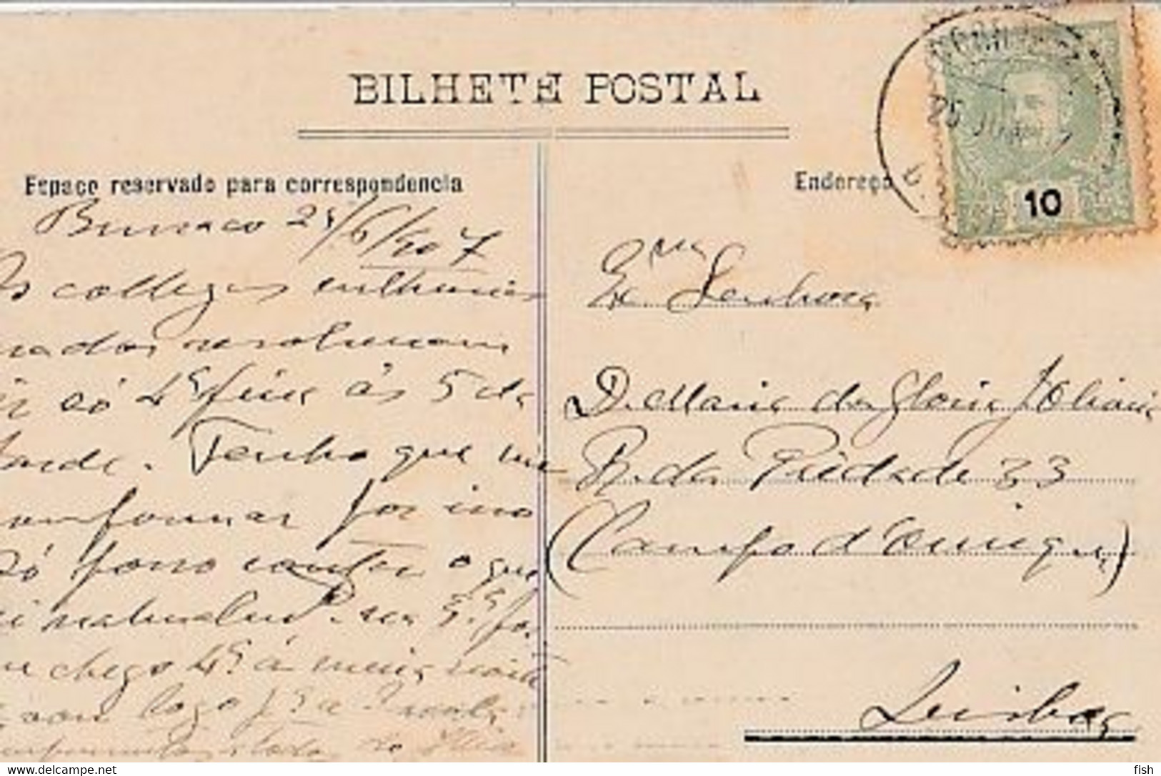 Portugal & Marcofilia, Bussaco, Painful Path, Caiphas, Editor Alberto Ferreira, Lisboa 1907 (218) - Monuments