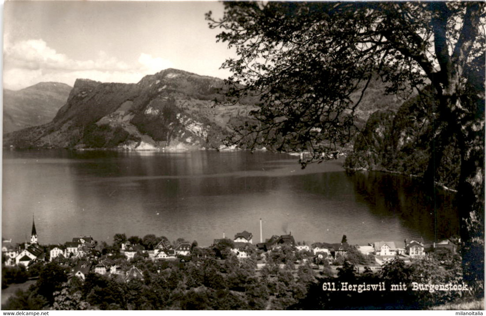 Hergiswil Mit Bürgenstock (611) * 27. 8. 1926 - Hergiswil