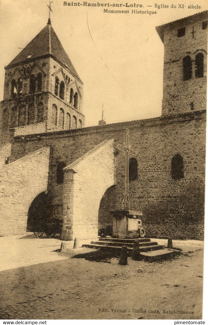 SAINT RAMBERT SUR LOIRE EGLISE 1936 - Saint Just Saint Rambert