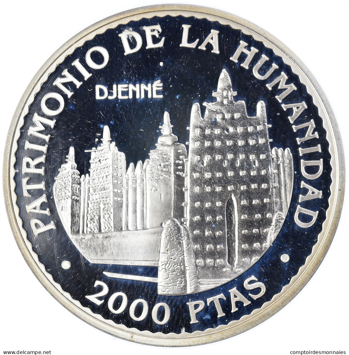 Monnaie, Espagne, Juan Carlos I, Djenne, 2000 Pesetas, 1996, Madrid, Proof, FDC - 2 000 Pesetas