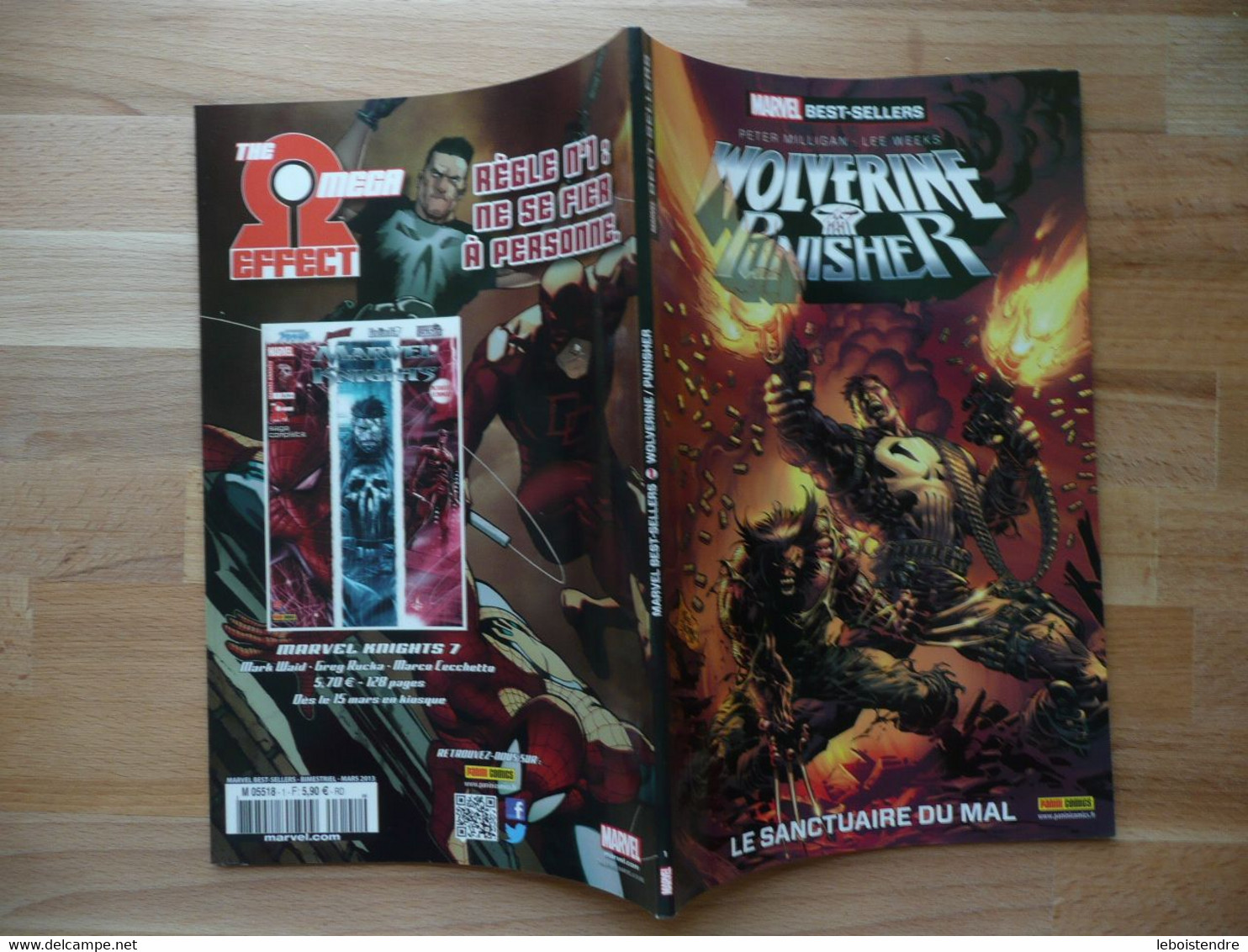 MARVEL BEST-SELLERS N 1 WOLVERINE / PUNISHER MARS 2013   MARVEL PANINI COMICS TRES BON ETAT - Marvel France