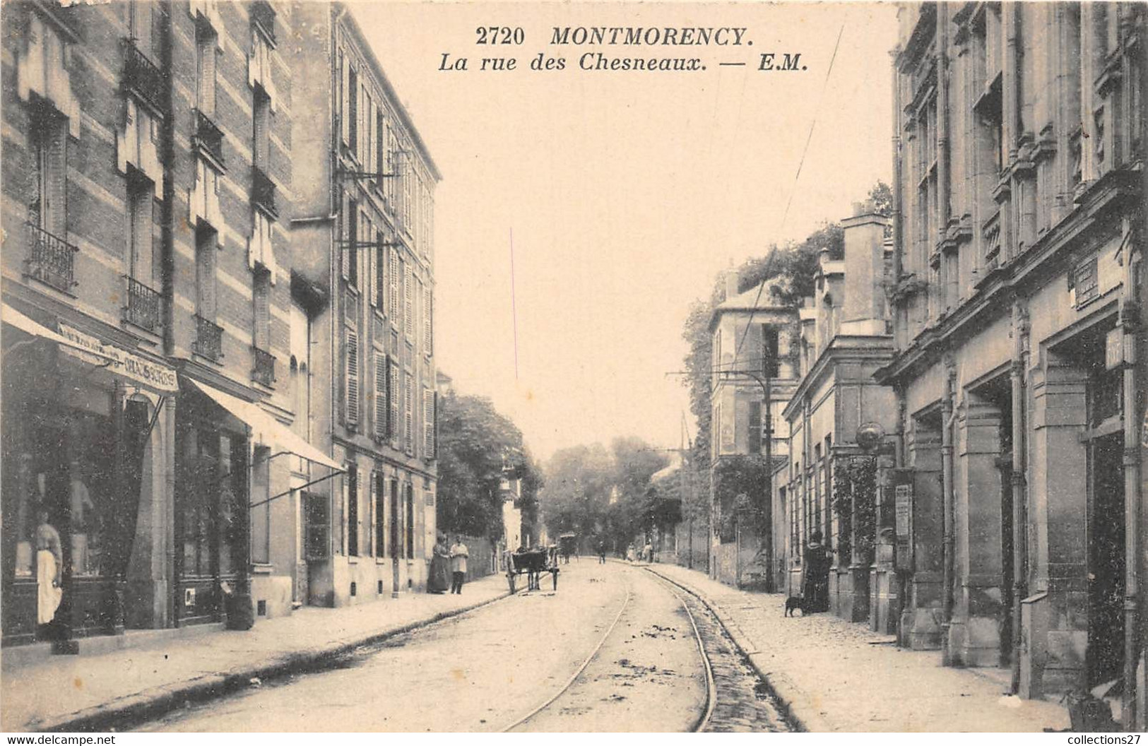 95-MONTMORENCY-LA RUE DES CHESNEAUX - Montmorency