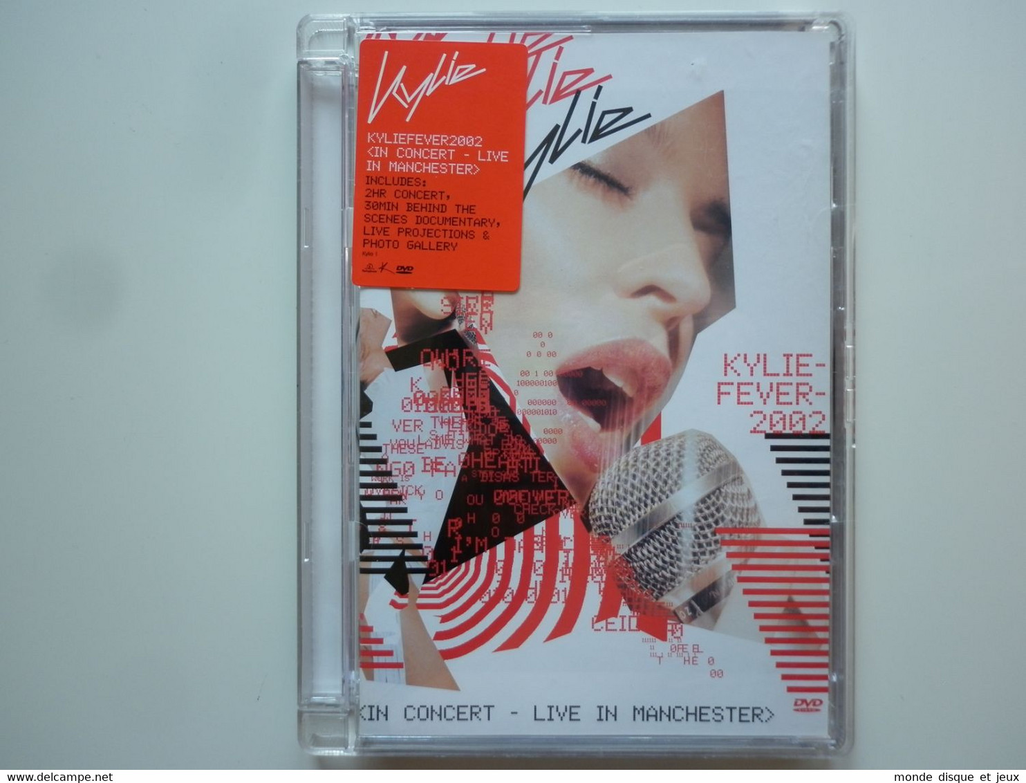 Kylie Minogue Dvd KylieFever2002 (In Concert Live In Manchester) - Muziek DVD's