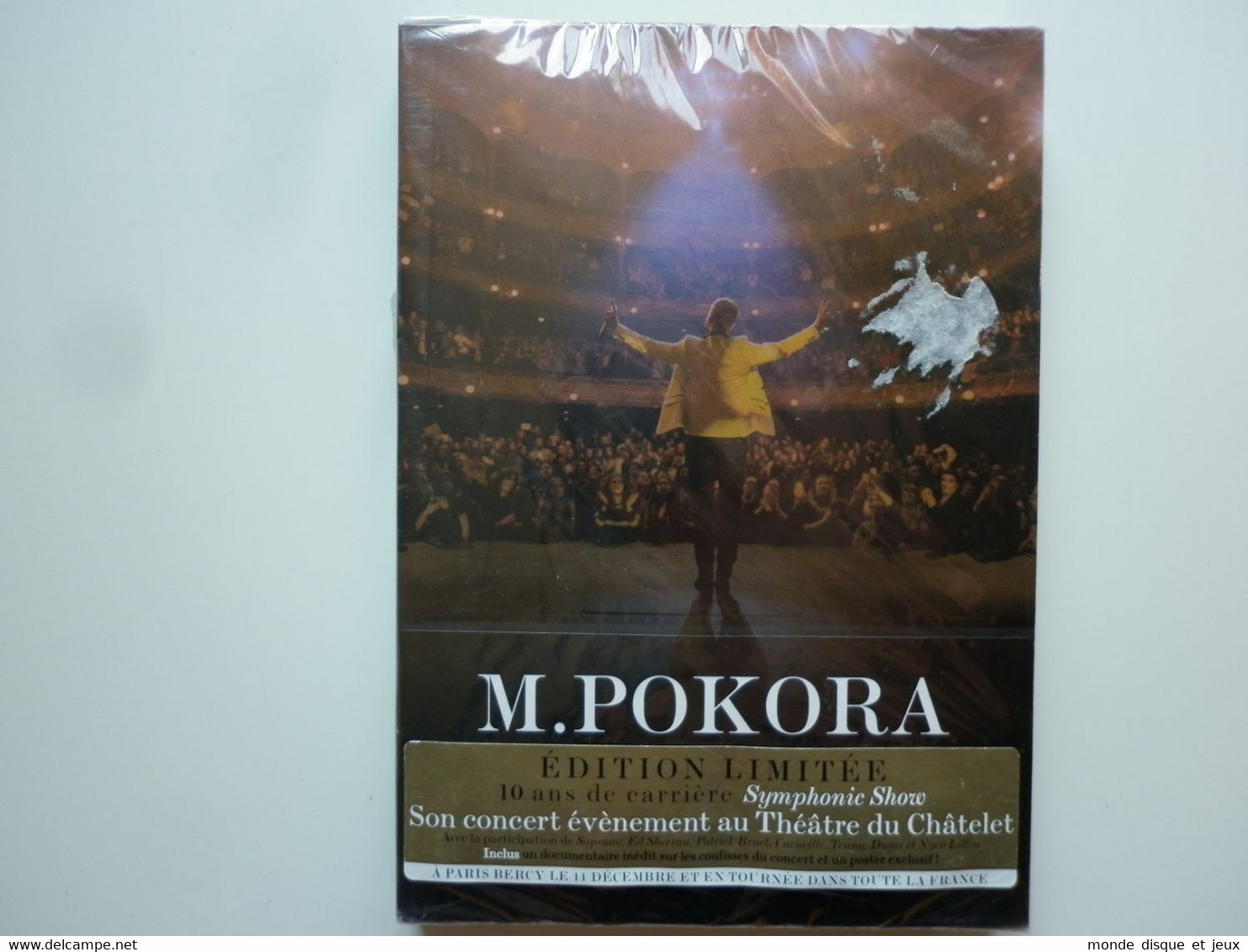 M. Pokora Dvd Digipack 10 Ans De Carrière Symphonic Show - DVD Musicales