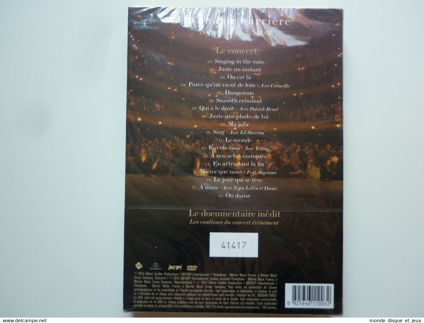 M. Pokora Dvd Digipack 10 Ans De Carrière Symphonic Show - Musik-DVD's