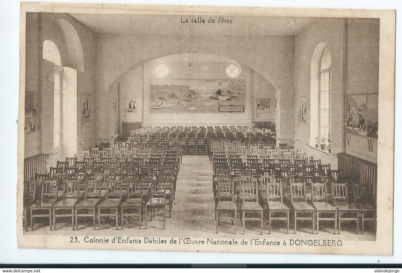 Dongelberg - Colonie D'enfants Débiles De L'Oeuvre Nationale à Dongelberg - La Salle De Fêtes - Jodoigne