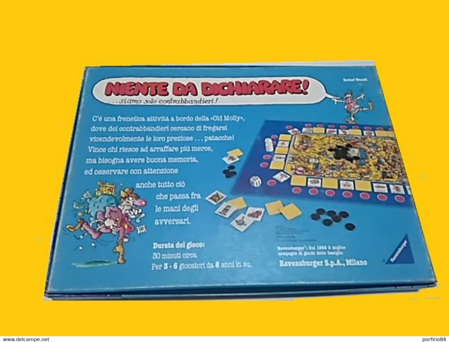 NIENTE DA DICHIARARE Siamo Solo Contrabbandieri Ravensburger 1992 COMPLETO - Sonstige & Ohne Zuordnung