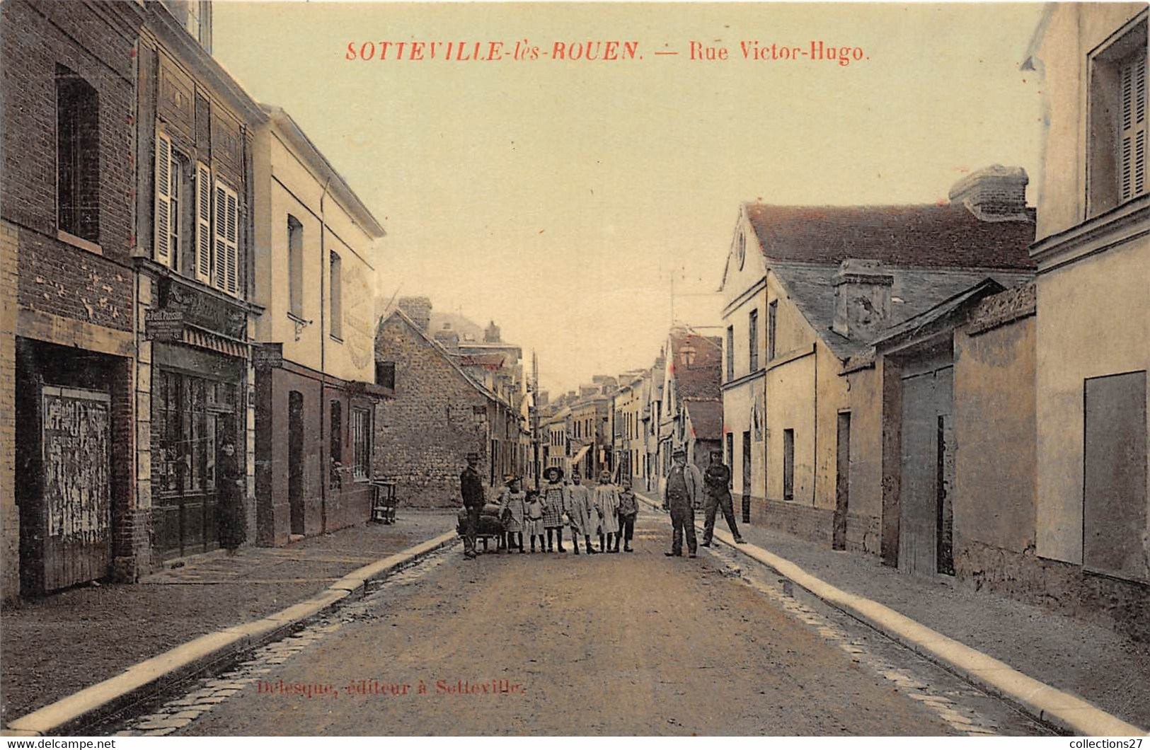 76-SOTTEVILLE-LES-ROUEN- RUE VICTOR-HUGO - Sotteville Les Rouen
