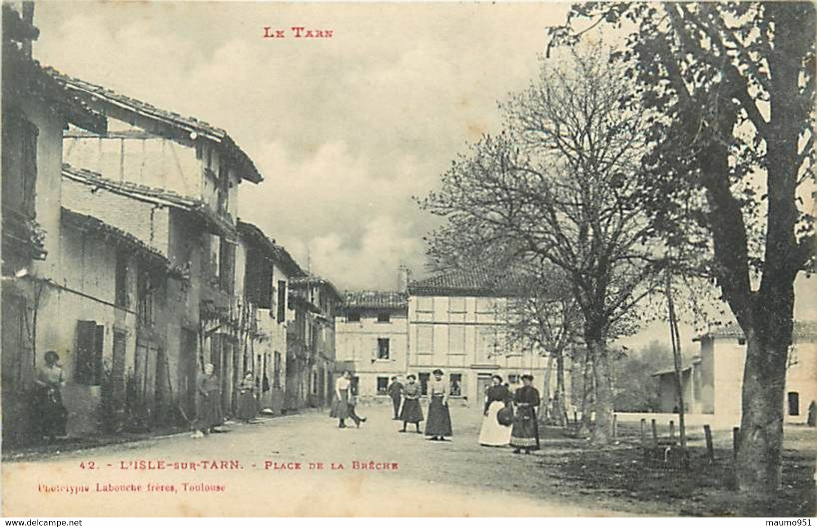 81 L'ISLE SUR TARN - PLACE DE LA BRECHE - Lisle Sur Tarn