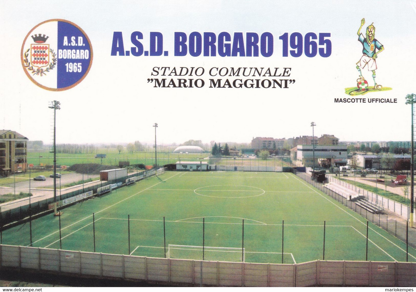 BORGARO TORINESE ( TO )_A.S.D. BORGARO 1965_STADIO COMUNALE  "MARIO MAGGIONI"_Stadium_Stade_Estadio_Stadion - Stades & Structures Sportives