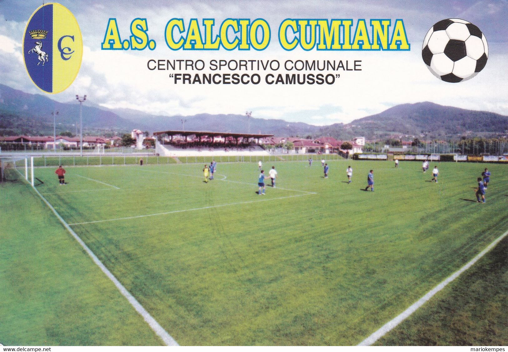 CUMIANA ( TO )_A.S. CALCIO CUMIANA_STADIO COMUNALE "FRANCESCO CAMUSSO"_Stadium_Stade_Estadio_Stadion - Stadia & Sportstructuren