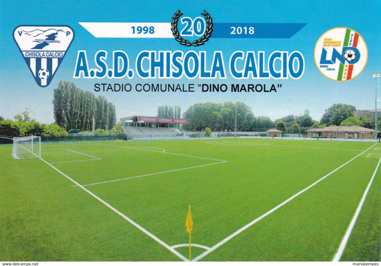 VINOVO ( TO )_A.S.D. CHISOLA CALCIO_STADIO COMUNALE "DINO MAROLA"_Stadium_Stade_Estadio_Stadion - Estadios E Instalaciones Deportivas