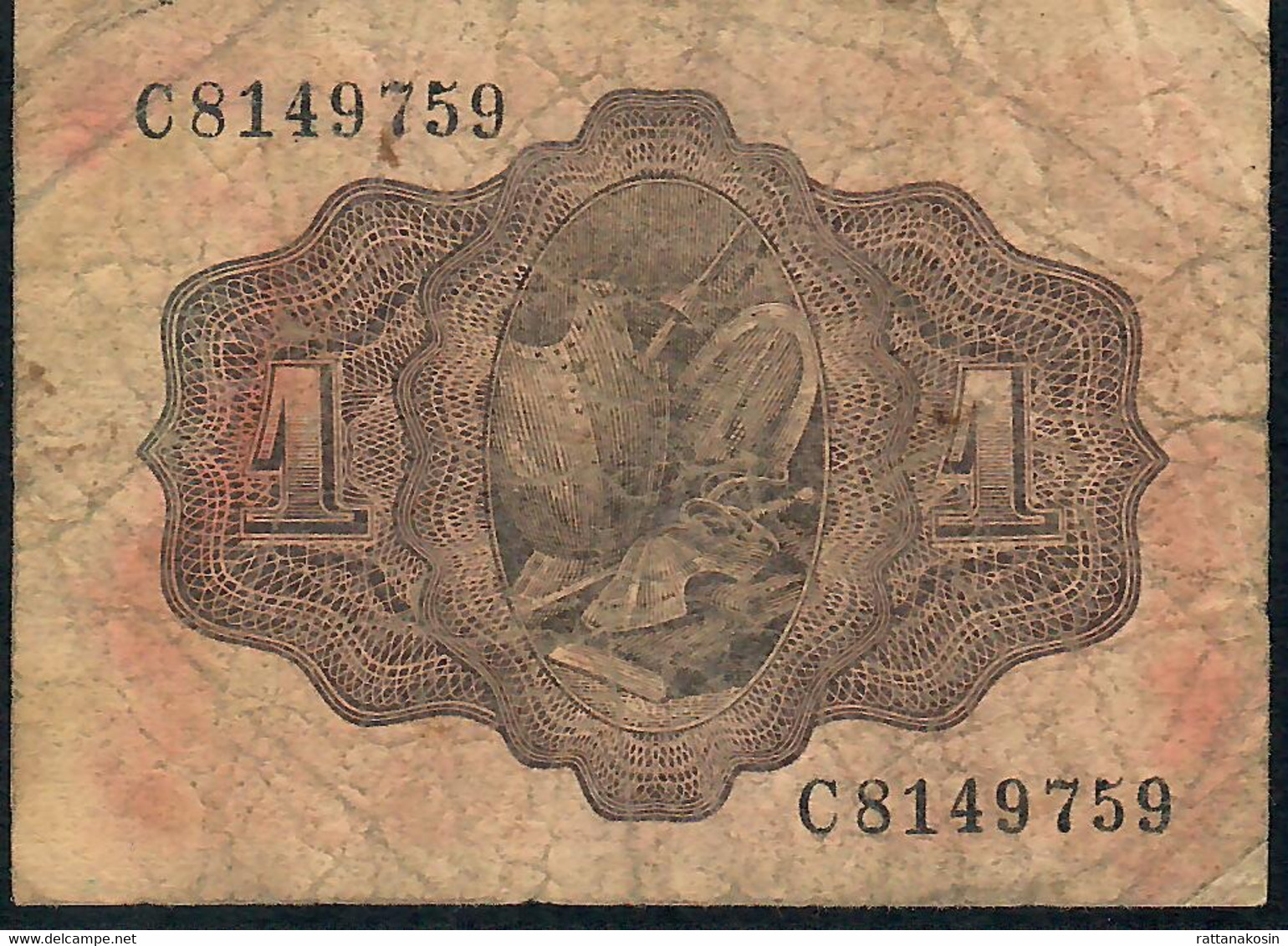 SPAIN P139 1 PESETA 1951  #C FINE - 1-2 Peseten