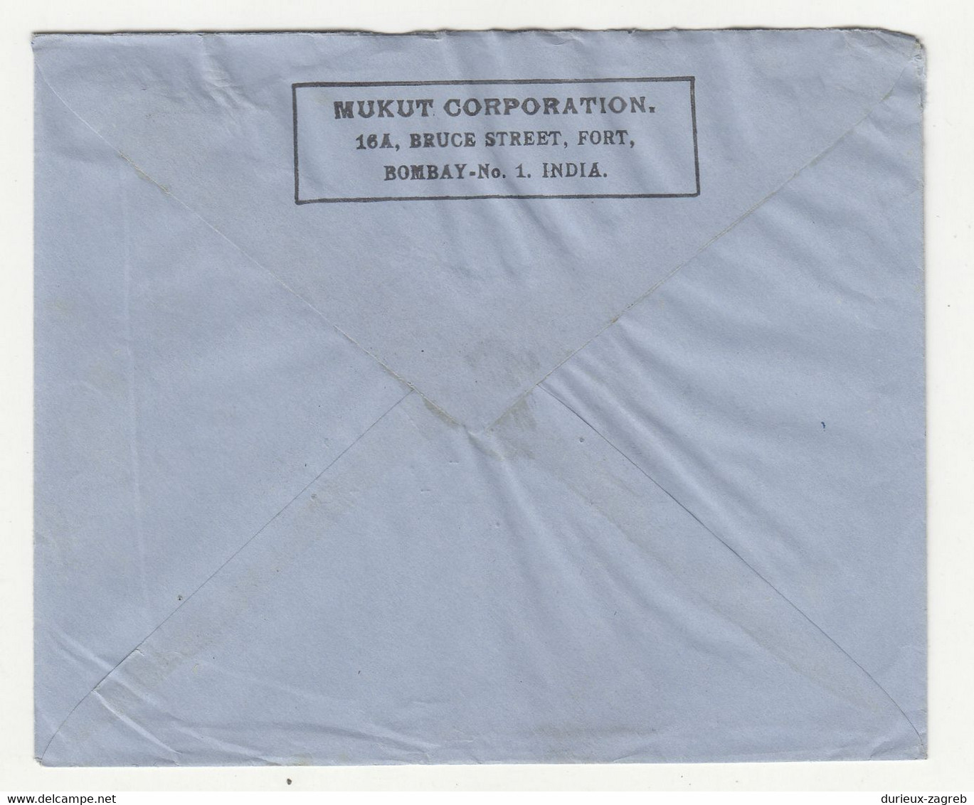 India Postal Stationery Air Mail Letter Cover Posted To Germany - Uprated B220320 - Briefe