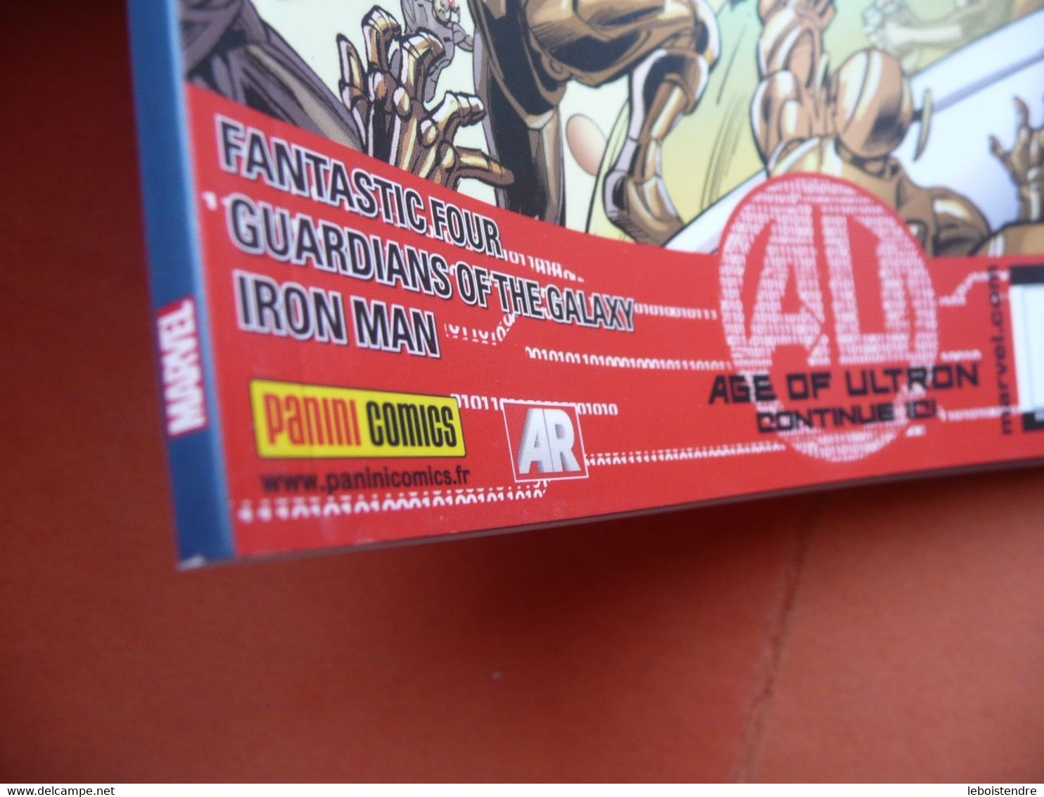 IRON MAN N 5 NOVEMBRE 2013 AGE OF ULTRON CONTINUE ICI MARVEL NOW !  PANINI COMICS TRES BON ETAT - Marvel France