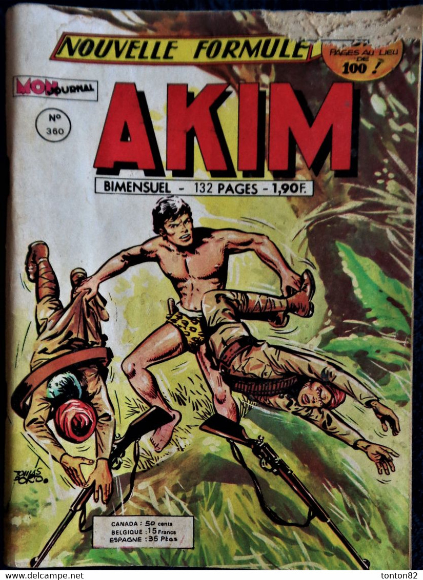AKIM - Bimensuel N° 360 - MON Journal - ( 1er Août 1974 ) . - Akim