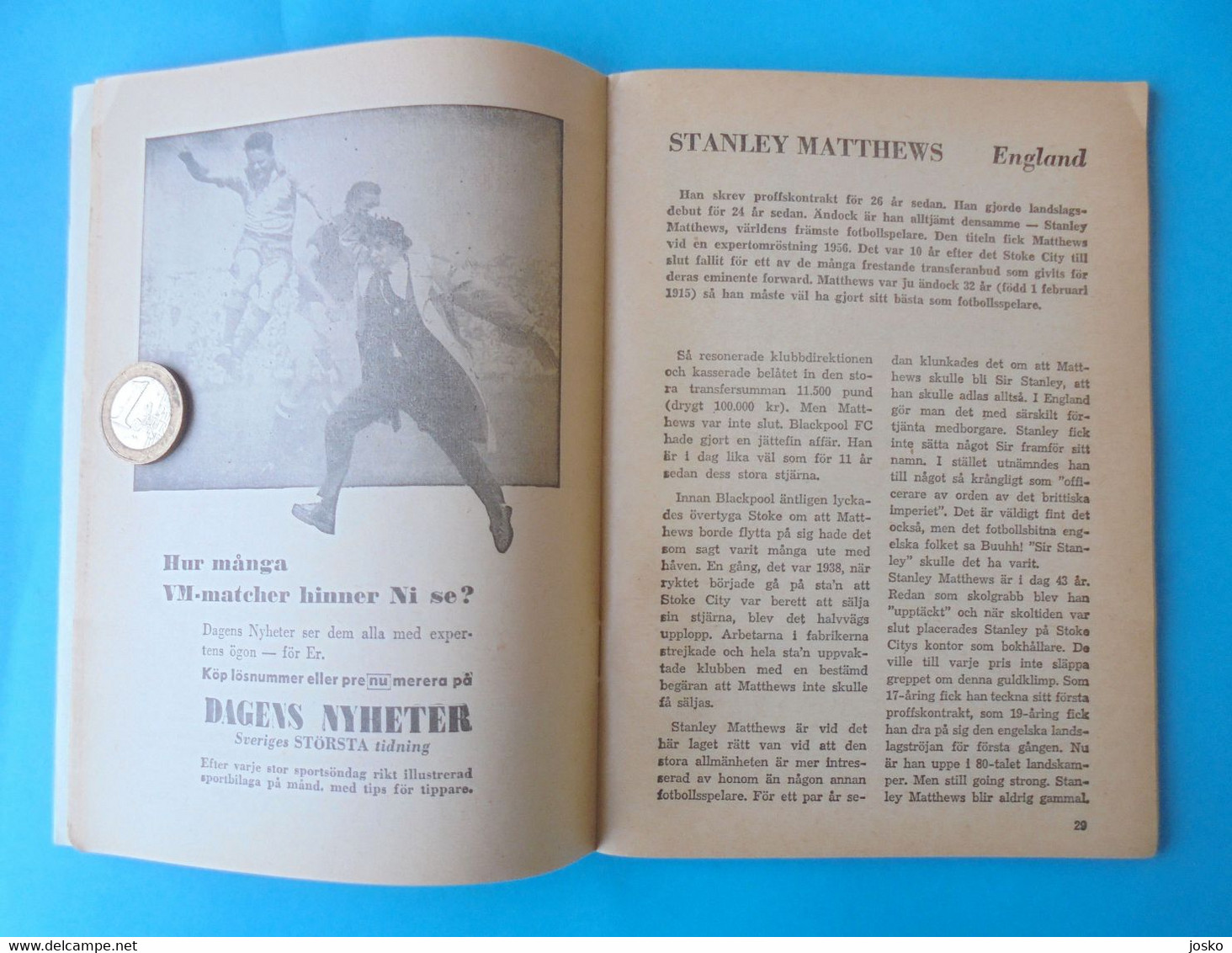 PELE World Cup DEBUT ... FIFA WORLD CUP 1958 - Match BRAZIL Vs SOVIET - Old Football Programme * Soccer Foot Futebol - Programs