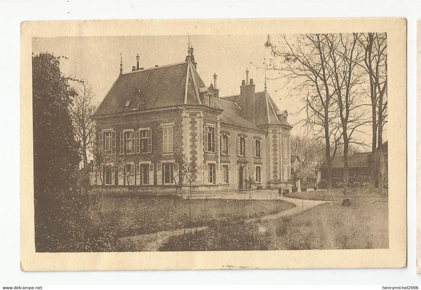 11 Aude - Lusigny Chateau 1945 - Autres & Non Classés