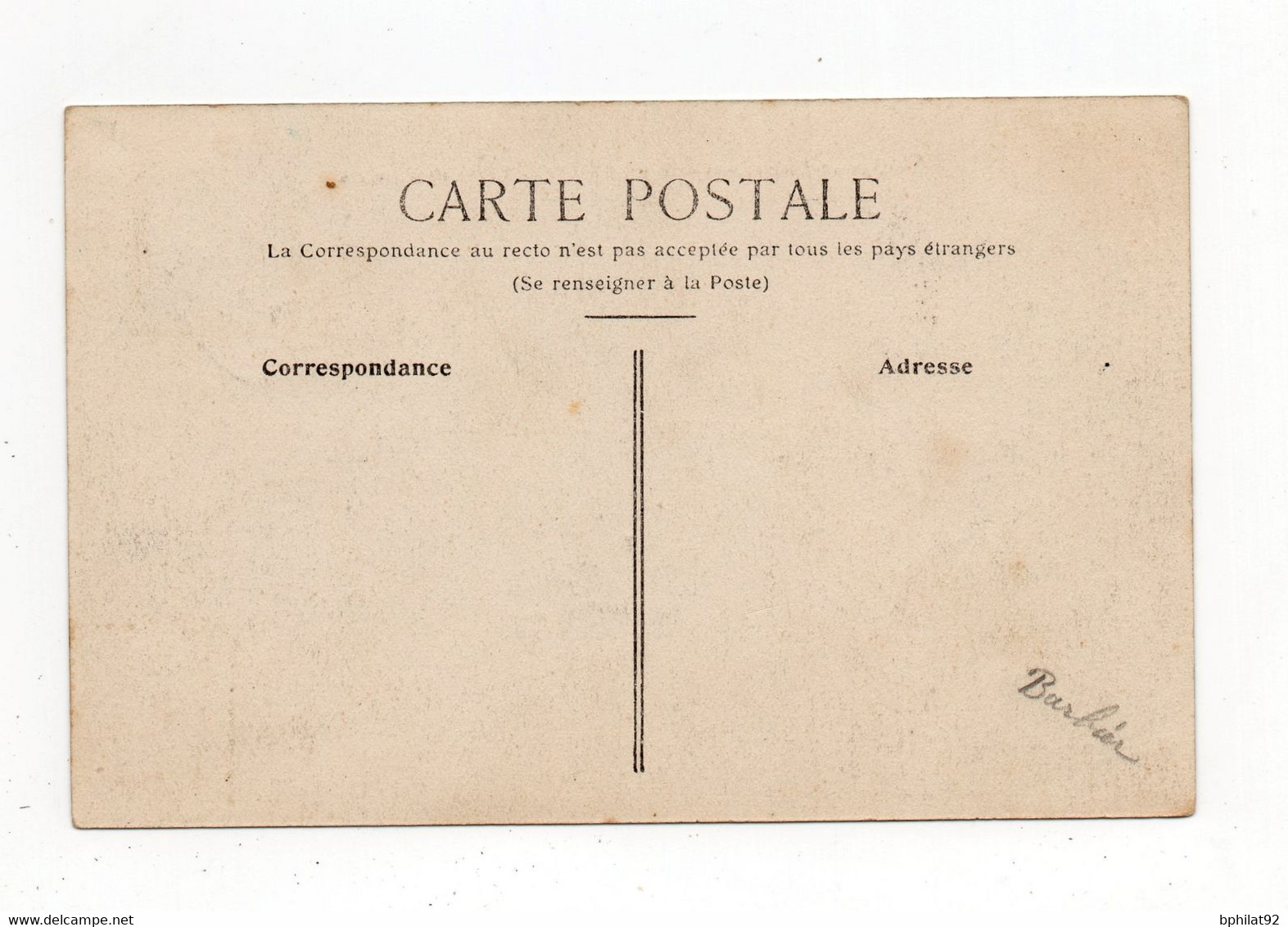 !!! DAHOMEY, CPA DE 1905 NON VOYAGEE, CACHET DE PARAKOU - Covers & Documents