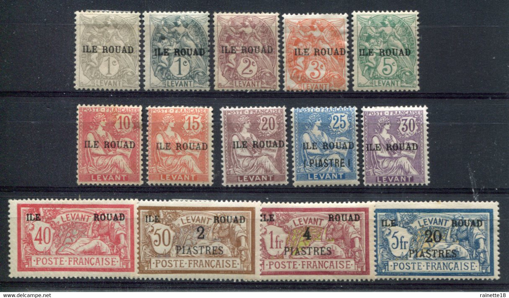 Rouad             4/16 * - Unused Stamps