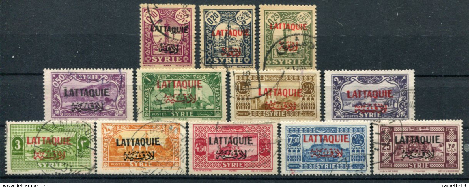 Lattaquié                 Divers Oblitérés - Used Stamps