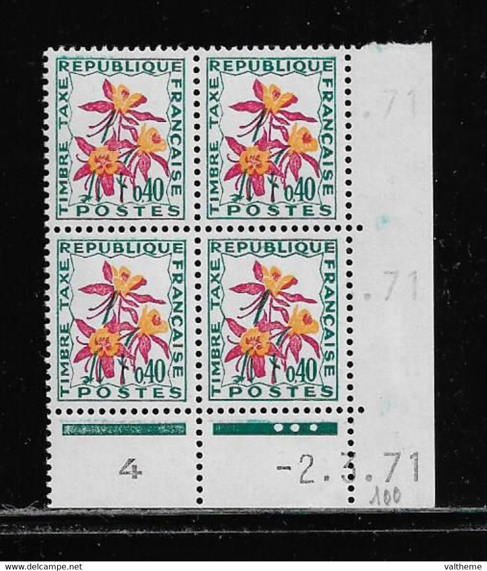 FRANCE  ( FCDT - 62 )  1964  N° YVERT ET TELLIER  N° 100   N** - Impuestos