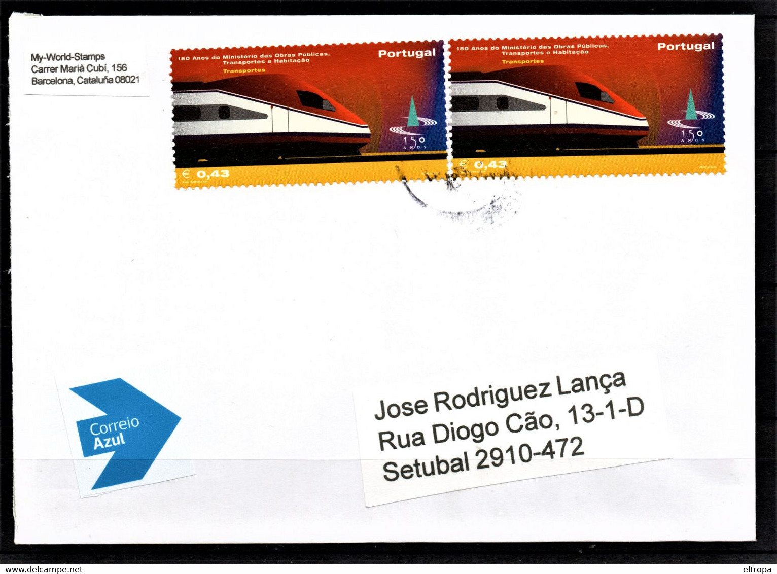 PORTUGAL 2022 Internal Mail - Lettres & Documents