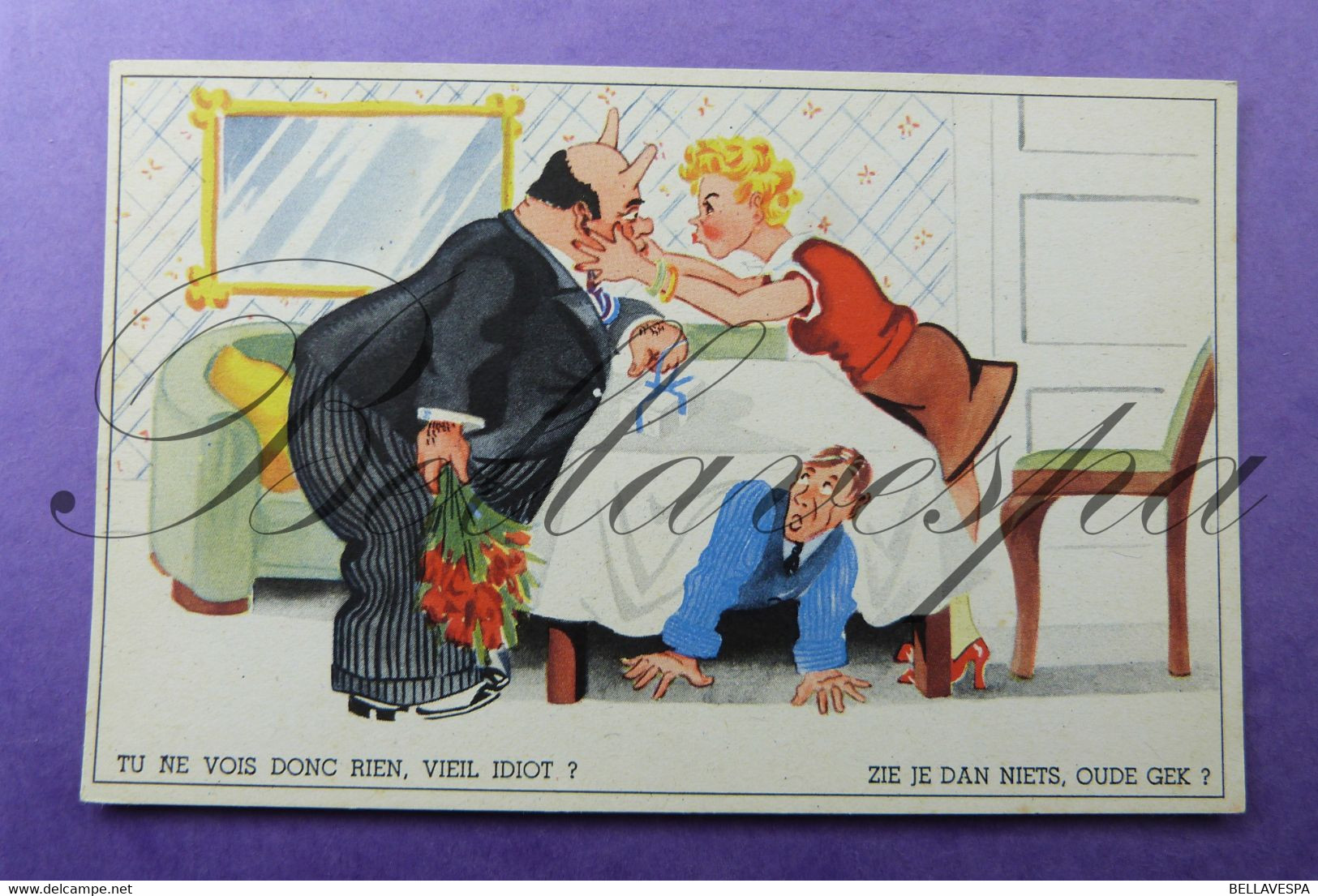 Lot  x  17 cartes postale postkaarten - cpa- Humor Married to the daily grind / Promo