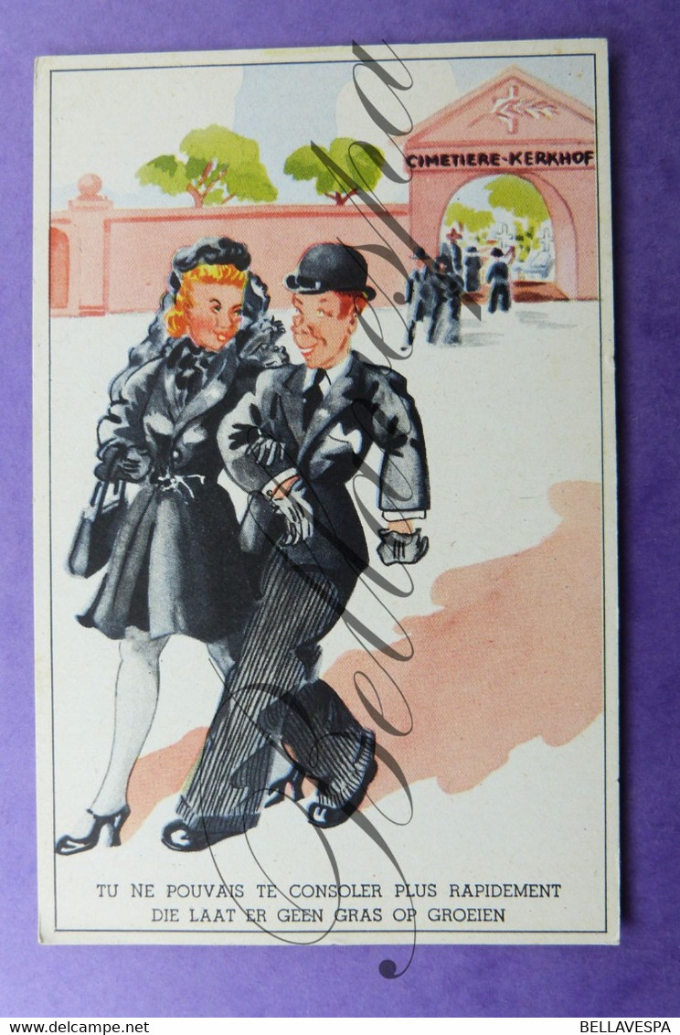 Lot  x  17 cartes postale postkaarten - cpa- Humor Married to the daily grind / Promo