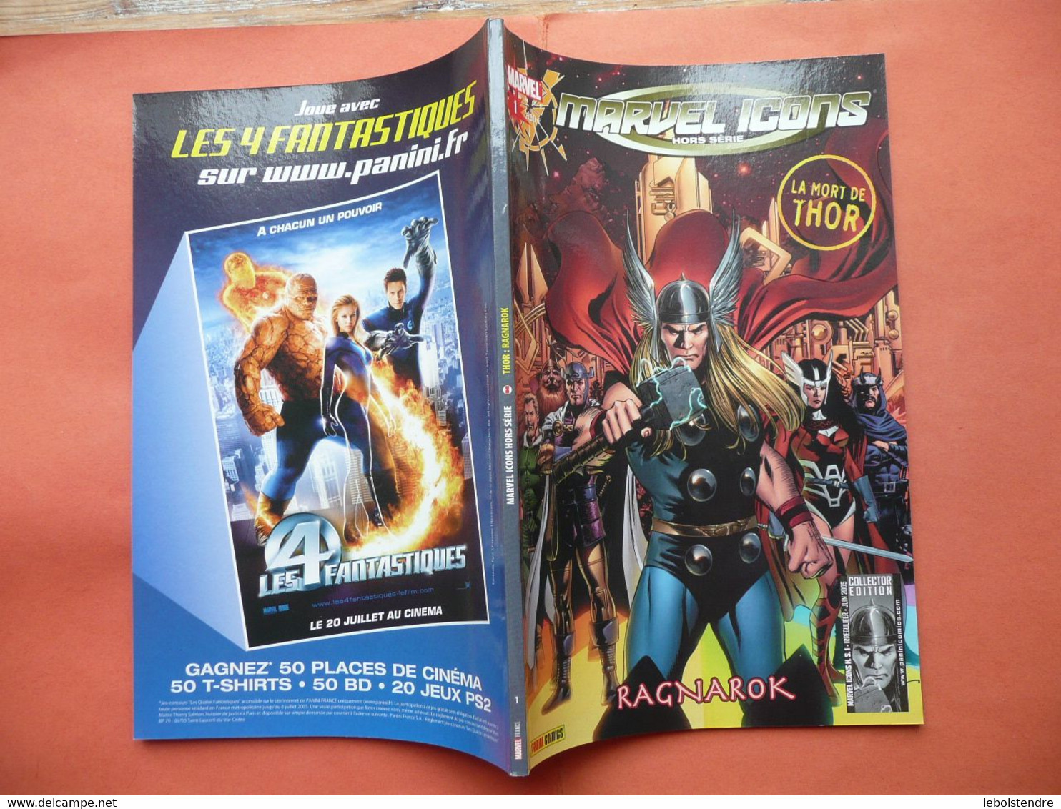 MARVEL ICONS HORS SERIE N 1 JUIN 2005 THOR : RAGNAROK MARVEL COLLECTOR EDITION PANINI COMICS TRES BON ETAT - Marvel France