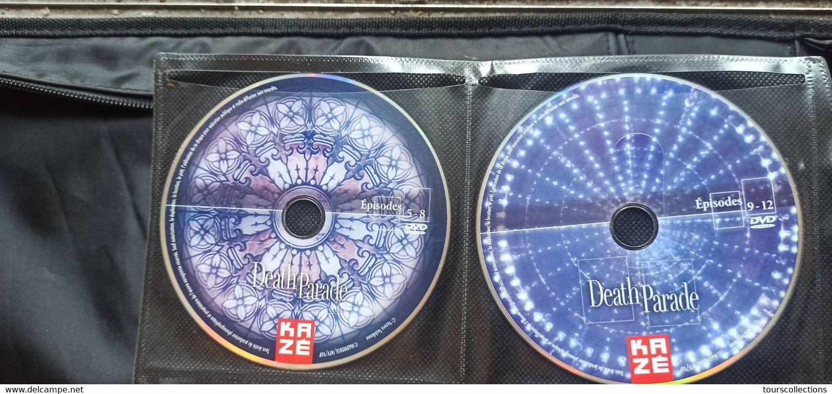 LOT 3 FILMS DVD MANGA  DEATH PARADE - épisodes 1 à 12 - Livré Sans Jaquettes Ni Classeur ! - Mangas & Anime