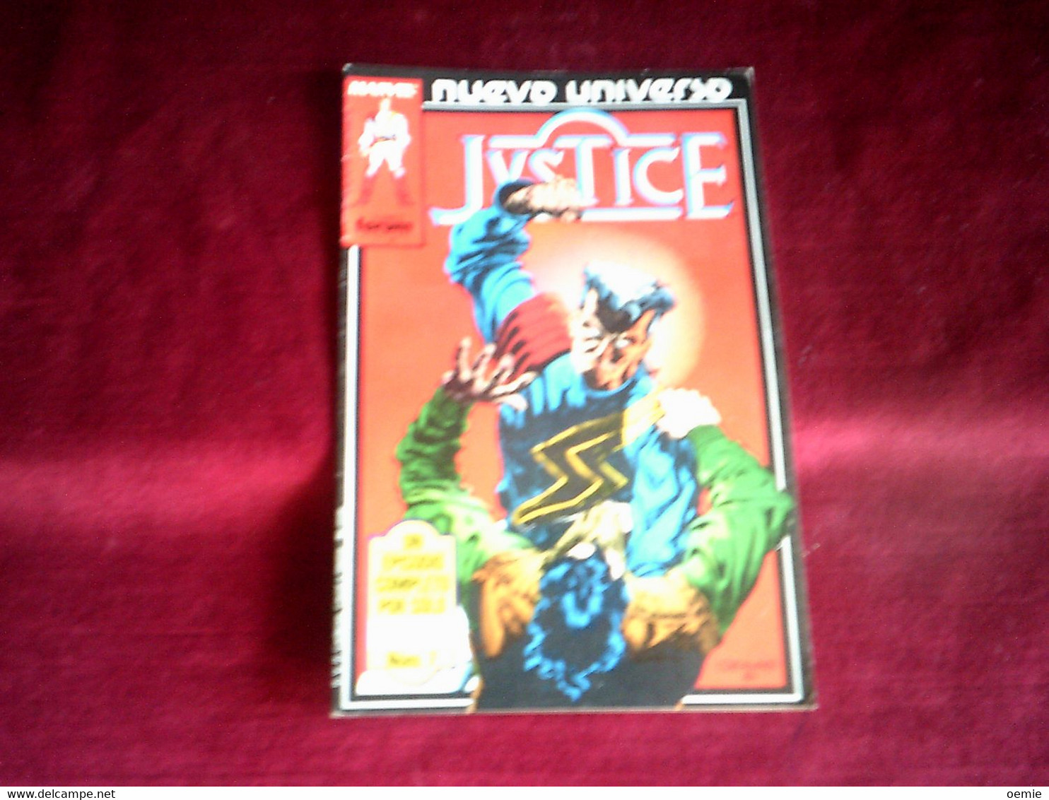 MARVEL   NUEVO UNIVERSO  JUSTICE   N° 7   ( 1987 ) - Autres & Non Classés