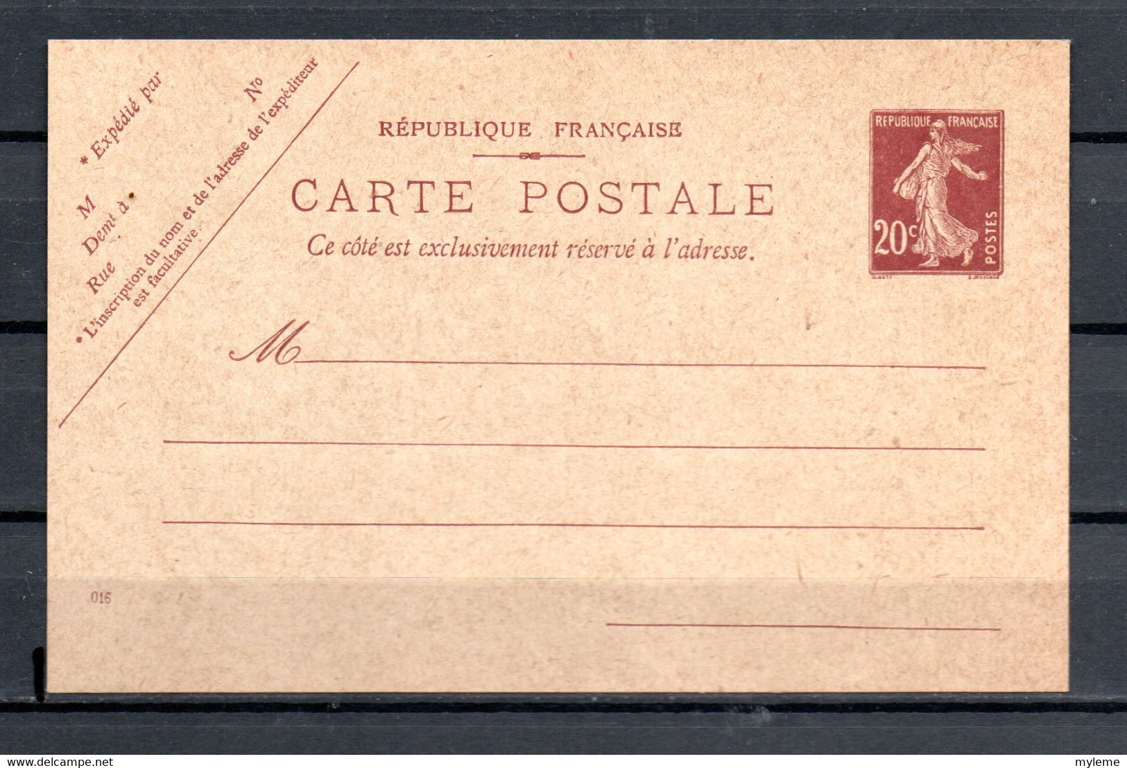 AG2-1 France Entier Postal Type Spéciaux N° 139-CP1 A Saisir !!! - Cartes Postales Repiquages (avant 1995)