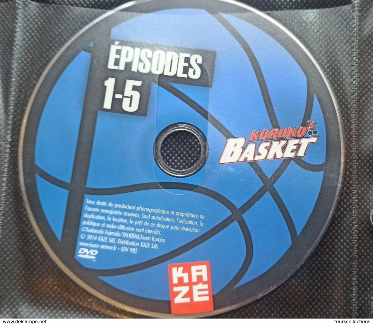 LOT 18 FILMS DVD MANGA KUROKO 'S BASKET - épisodes 1 à 75 + Le Film - Livré Sans Jaquettes Ni Classeur ! - Manga