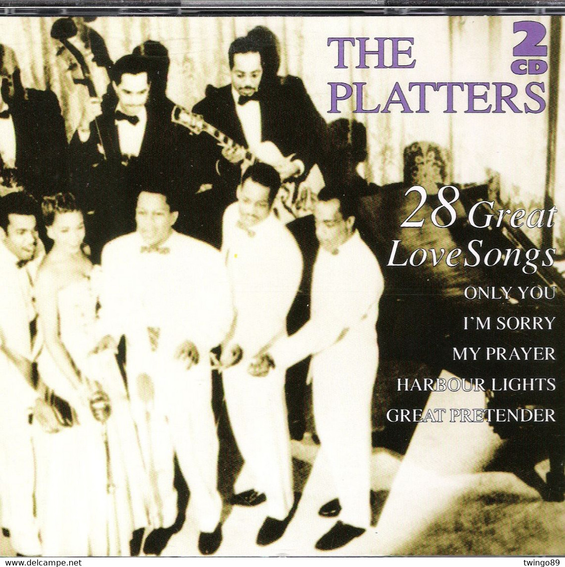 Double CD Collector  THE PLATTERS - Collector's Editions