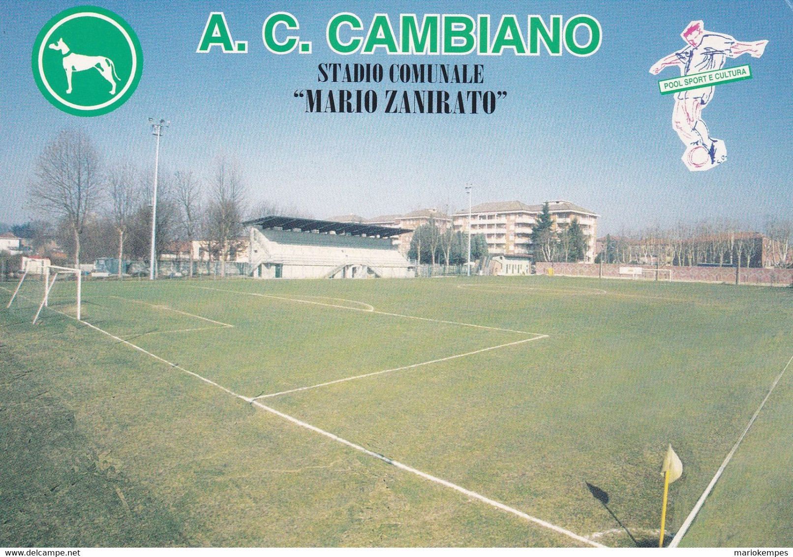 CAMBIANO ( TO )_A.C. CAMBIANO_STADIO COMUNALE "MARIO ZANIRATO"_Stadium_Stade_Estadio_Stadion - Stadiums & Sporting Infrastructures