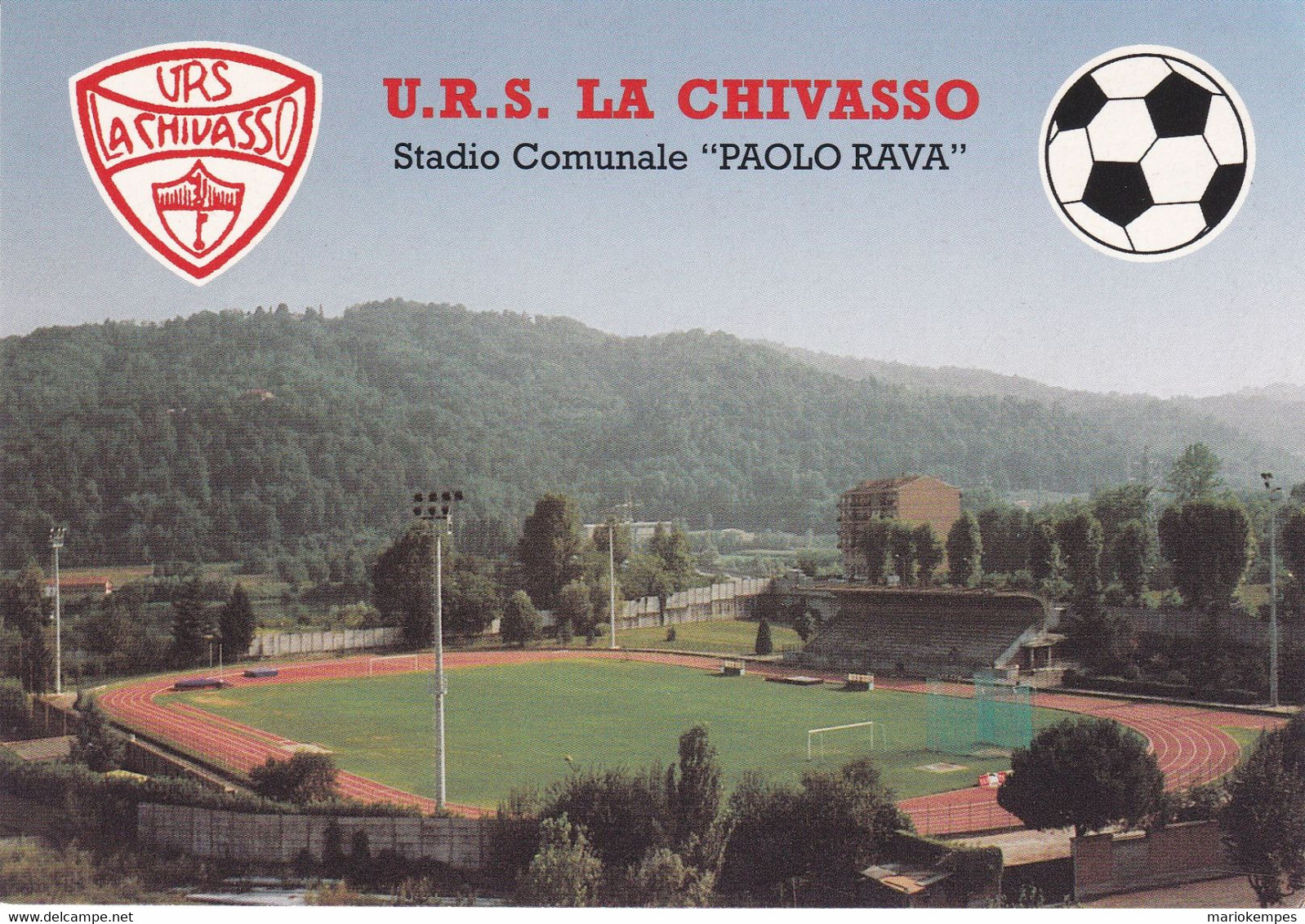 CHIVASSO( TO )_U.R.S. LA CHIVASSO_STADIO COMUNALE "PAOLO RAVA"_Stadium_Stade_Estadio_Stadion - Stadia & Sportstructuren