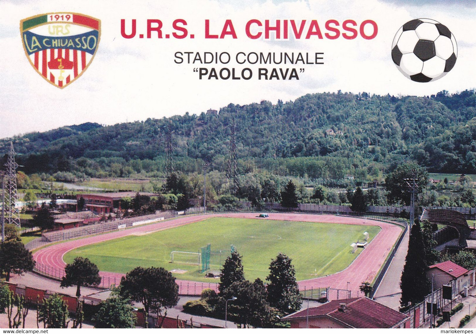 CHIVASSO( TO )_U.R.S. LA CHIVASSO_STADIO COMUNALE "PAOLO RAVA"_Stadium_Stade_Estadio_Stadion - Stadia & Sportstructuren